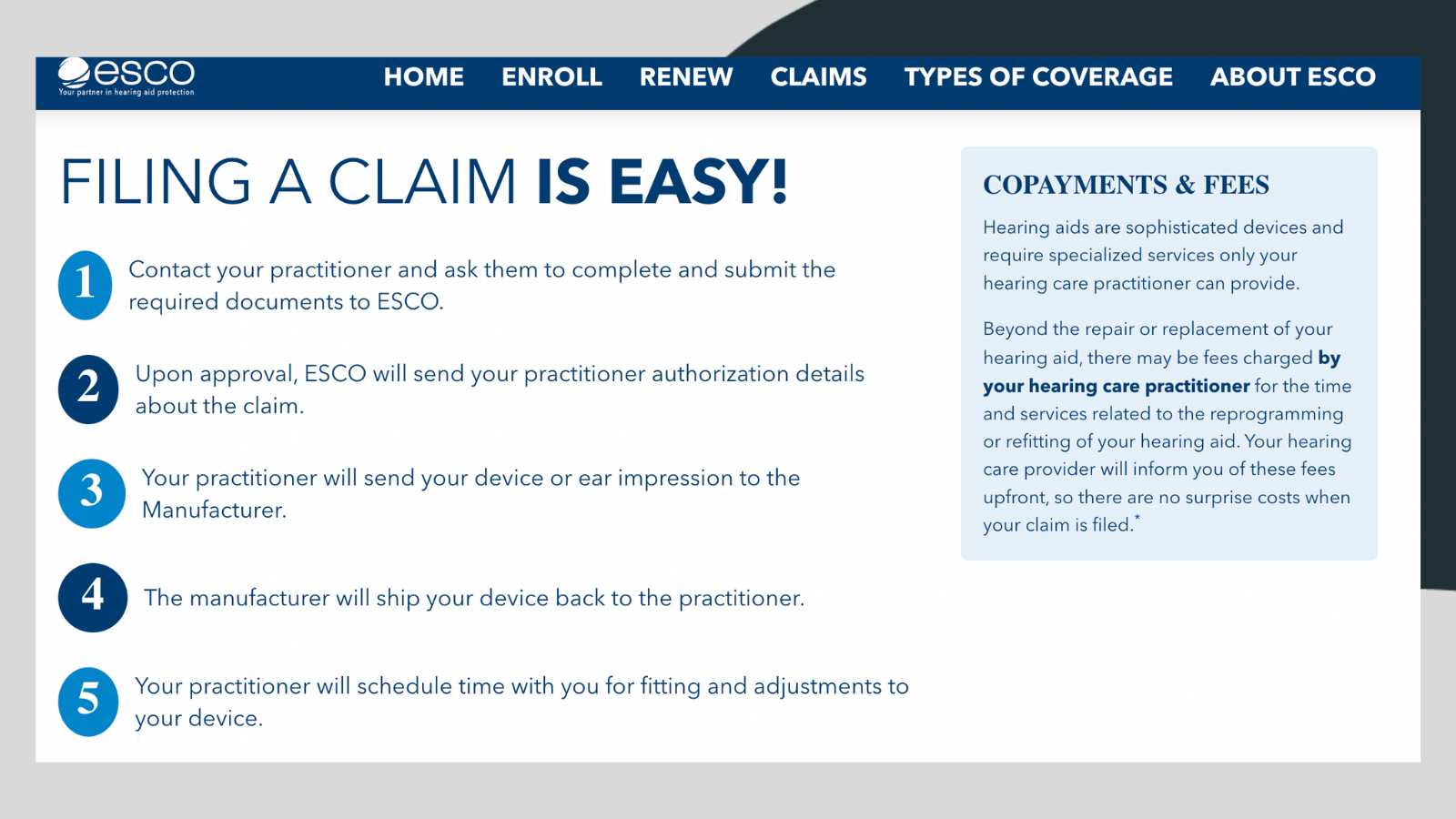 ESCO Hearing Aid Insurance Explained Prices Alternatives